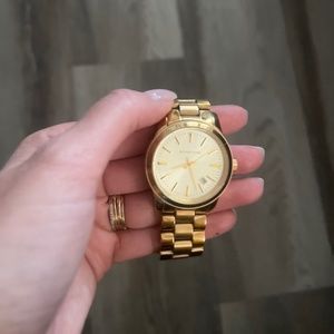 Michael Kors Gold watch pre-owned